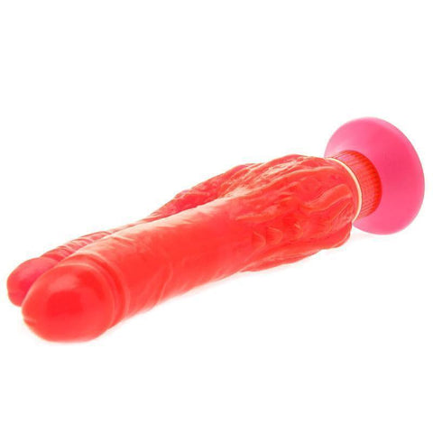 9 Inch Wall Bangers Double Penetrator Waterproof Vibrator - Adult Planet - Online Sex Toys Shop UK