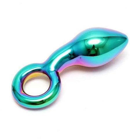 Sensual Multi Coloured Glass Kaleigh Dildo - Adult Planet - Online Sex Toys Shop UK