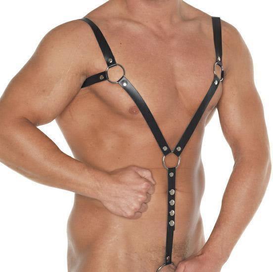 Leather Body Harness - Adult Planet - Online Sex Toys Shop UK