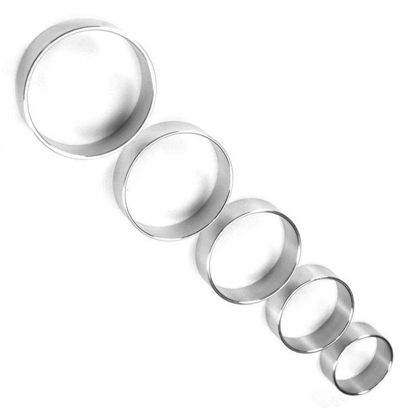 Thin Metal 1.5 inches Diameter Wide Cock Ring - Adult Planet - Online Sex Toys Shop UK