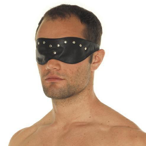 Leather Blindfold Mask - Adult Planet - Online Sex Toys Shop UK