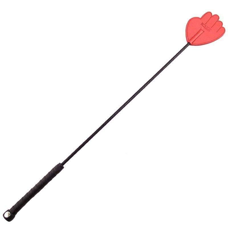Rouge Garments Hand Riding Crop Red - Adult Planet - Online Sex Toys Shop UK