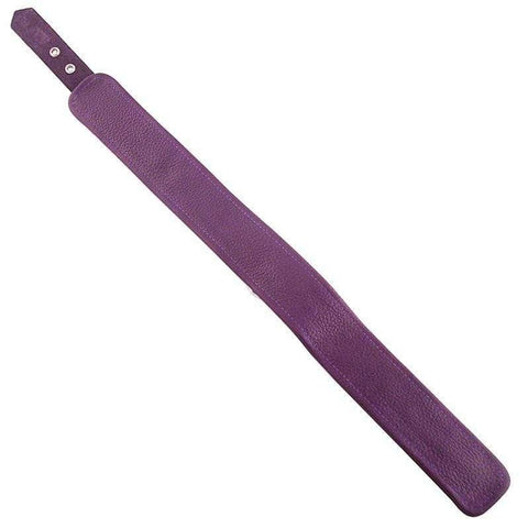 Rouge Garments Plain Purple Leather Collar - Adult Planet - Online Sex Toys Shop UK