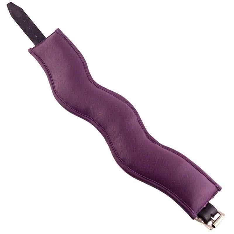 Rouge Garments Black And Purple Padded Posture Collar - Adult Planet - Online Sex Toys Shop UK