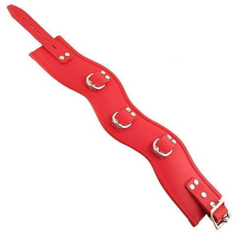 Rouge Garments Red Padded Posture Collar - Adult Planet - Online Sex Toys Shop UK