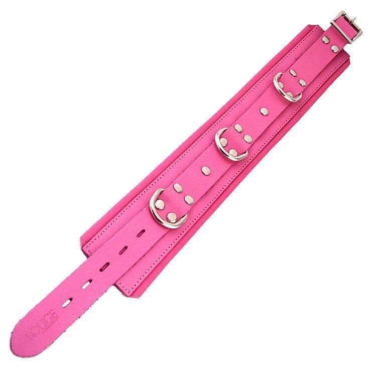 Rouge Garments Pink Padded Collar - Adult Planet - Online Sex Toys Shop UK