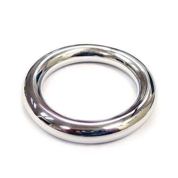 Rouge Stainless Steel Round Cock Ring 45mm - Adult Planet - Online Sex Toys Shop UK