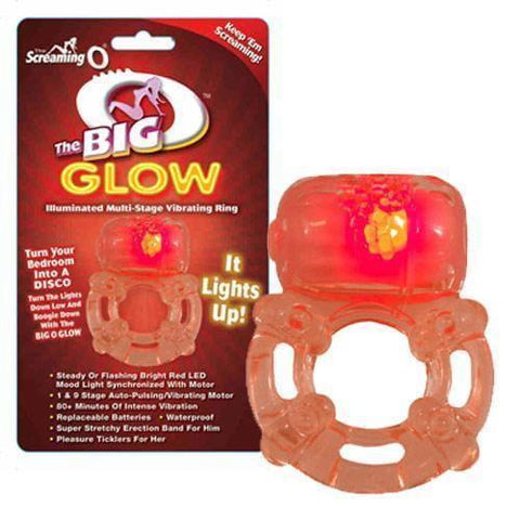 Screaming O The Big O Glow Vibrating Cock Ring - Adult Planet - Online Sex Toys Shop UK