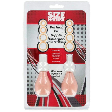 Size Matters Perfect Fit Nipple Enlarger Pumps - Adult Planet - Online Sex Toys Shop UK