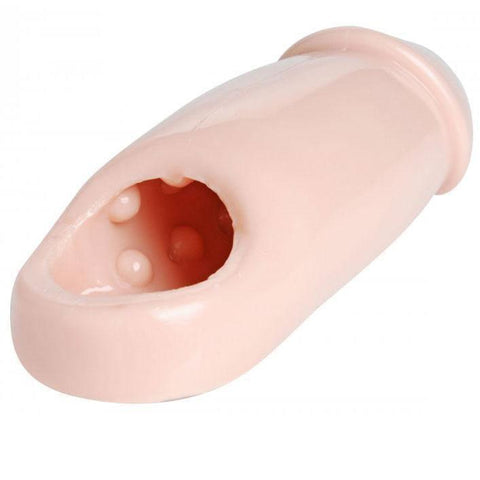 Really Ample Wide Penis Enhancer Sheath Flesh - Adult Planet - Online Sex Toys Shop UK