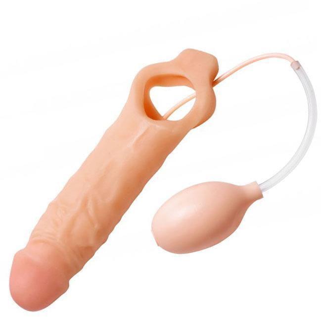 Size Matters Realistic Ejaculating Penis Sheath - Adult Planet - Online Sex Toys Shop UK