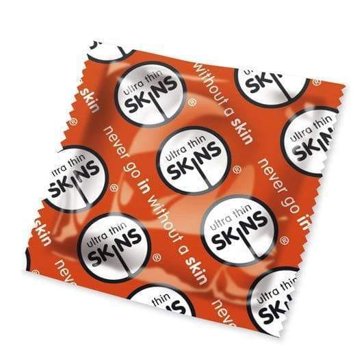 Skins Ultra Thin Condoms x50 (Red) - Adult Planet - Online Sex Toys Shop UK