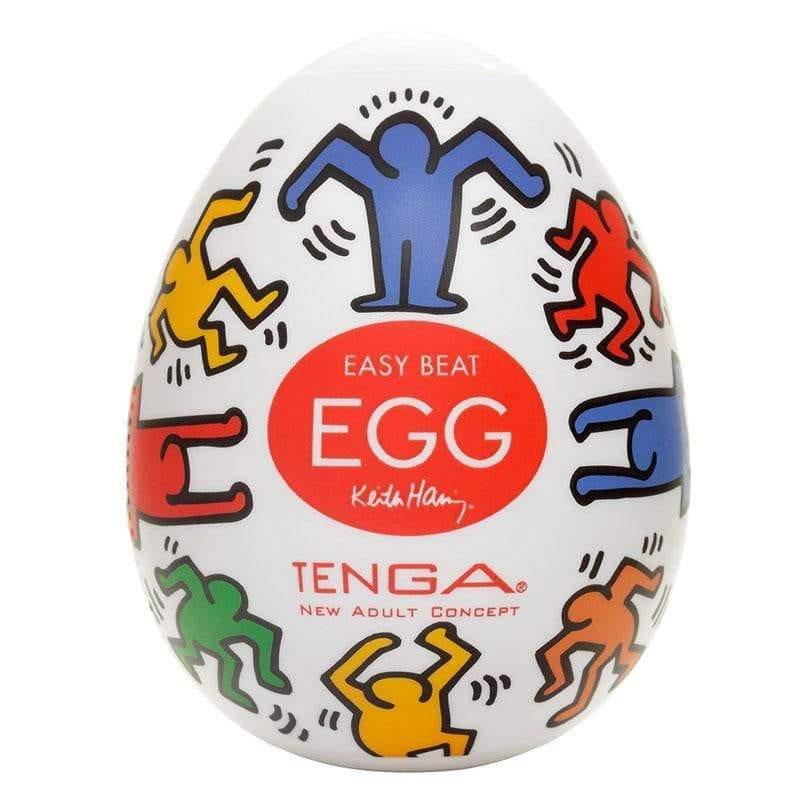 Tenga Keith Haring Dance Egg Masturbator - Adult Planet - Online Sex Toys Shop UK