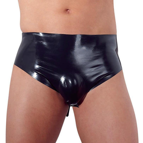 Latex Briefs with Anal Plug - Adult Planet - Online Sex Toys Shop UK