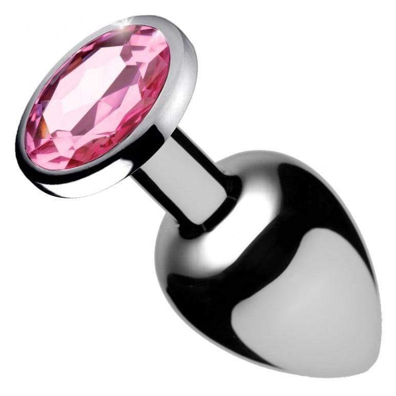 Booty Sparks Pink Gem Medium Anal Plug - Adult Planet - Online Sex Toys Shop UK