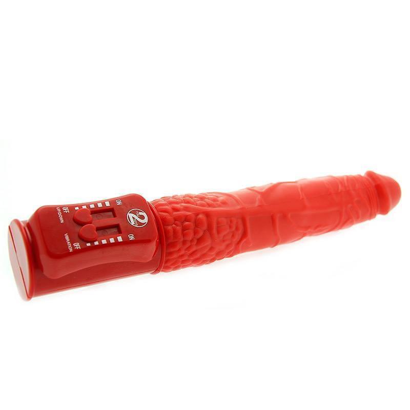 Red Push Standard Vibrator - Adult Planet - Online Sex Toys Shop UK