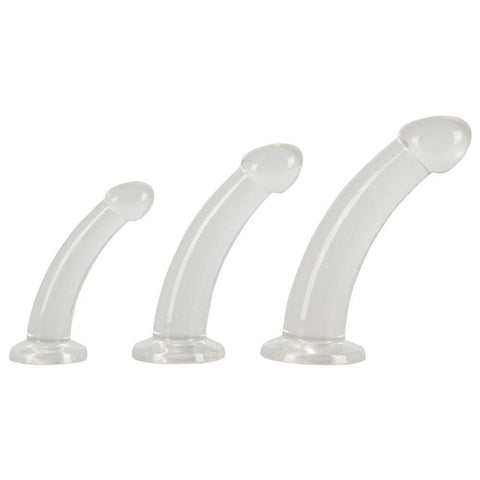 Three Piece Crystal Clear Anal Training Set - Adult Planet - Online Sex Toys Shop UK
