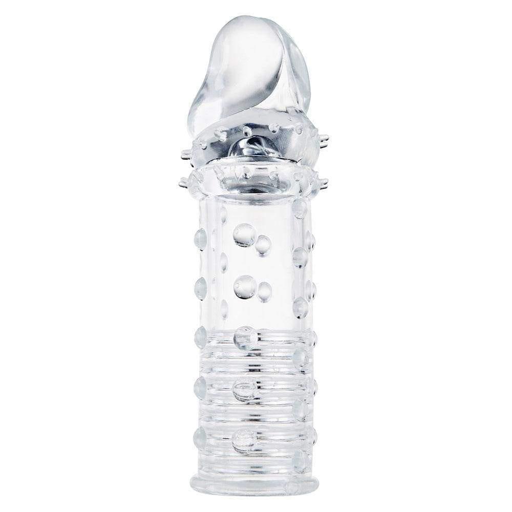 Toy Joy Power Stud Sleeve Clear - Adult Planet - Online Sex Toys Shop UK