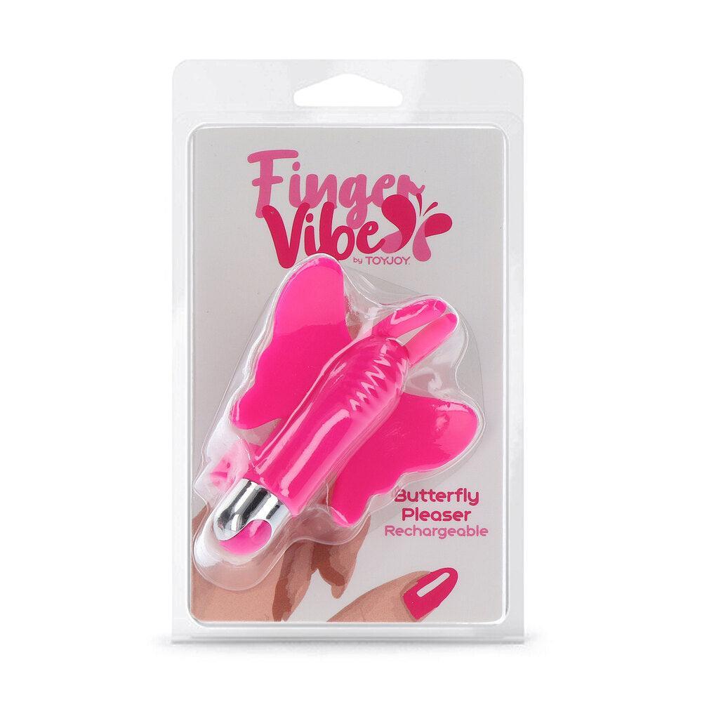 ToyJoy Butterfly Pleaser Rechargeable Finger Vibe - Adult Planet - Online Sex Toys Shop UK