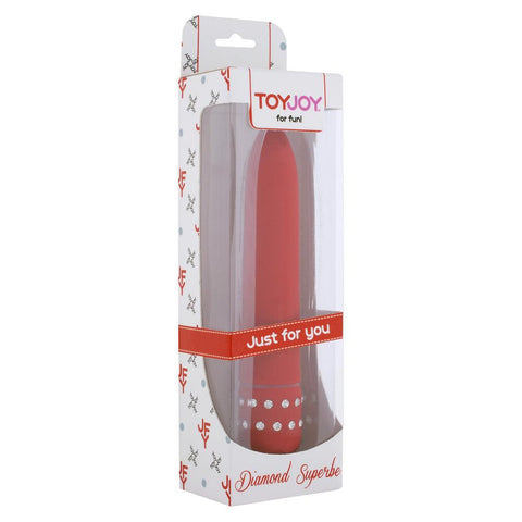 ToyJoy Diamond Red Superbe Mini Vibrator - Adult Planet - Online Sex Toys Shop UK