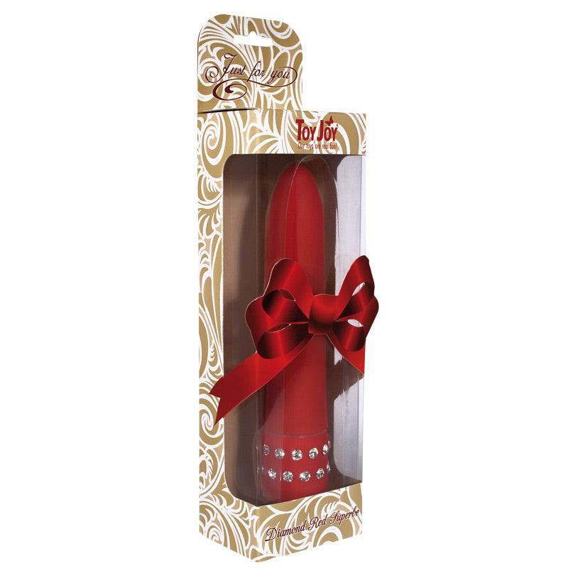 ToyJoy Diamond Red Superbe Mini Vibrator - Adult Planet - Online Sex Toys Shop UK