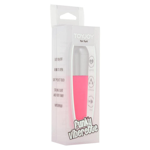 ToyJoy Funky Viberette Mini Vibrator Pink - Adult Planet - Online Sex Toys Shop UK