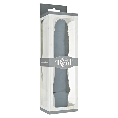 ToyJoy Get Real Classic Silicone Vibrator Black - Adult Planet - Online Sex Toys Shop UK