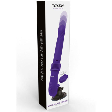 ToyJoy Magnum Opus Supreme Thruster 2 Vibrator - Adult Planet - Online Sex Toys Shop UK