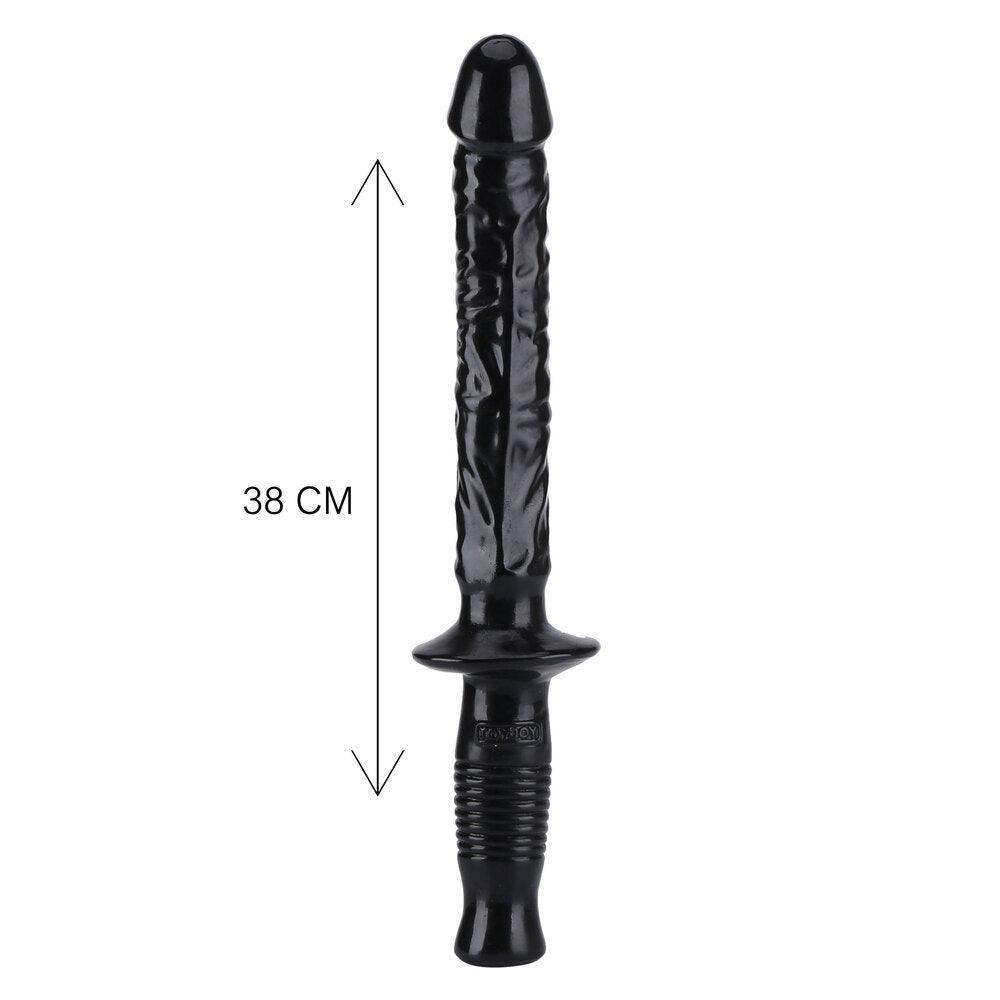 ToyJoy The Manhandler 14.5 Inch Black - Adult Planet - Online Sex Toys Shop UK