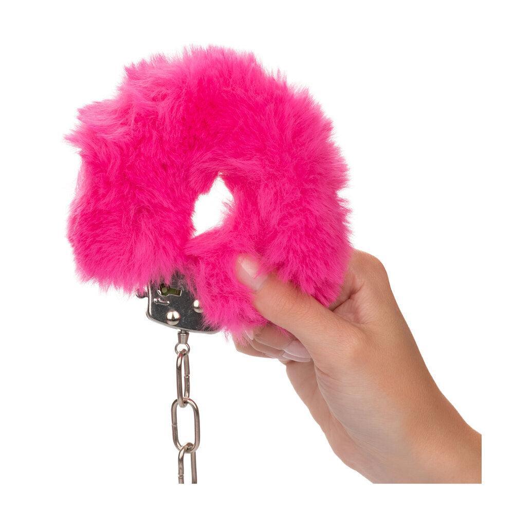 Ultra Fluffy Furry Cuffs Pink - Adult Planet - Online Sex Toys Shop UK