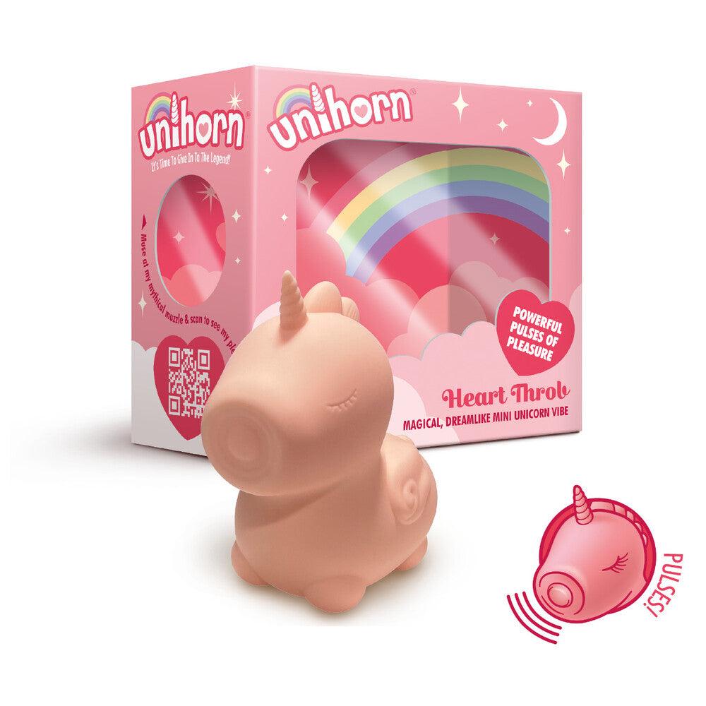 Unihorn Heart Throb Pulsating Unicorn Vibe - Adult Planet - Online Sex Toys Shop UK