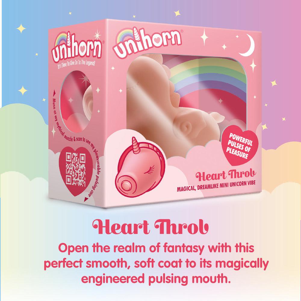 Unihorn Heart Throb Pulsating Unicorn Vibe - Adult Planet - Online Sex Toys Shop UK