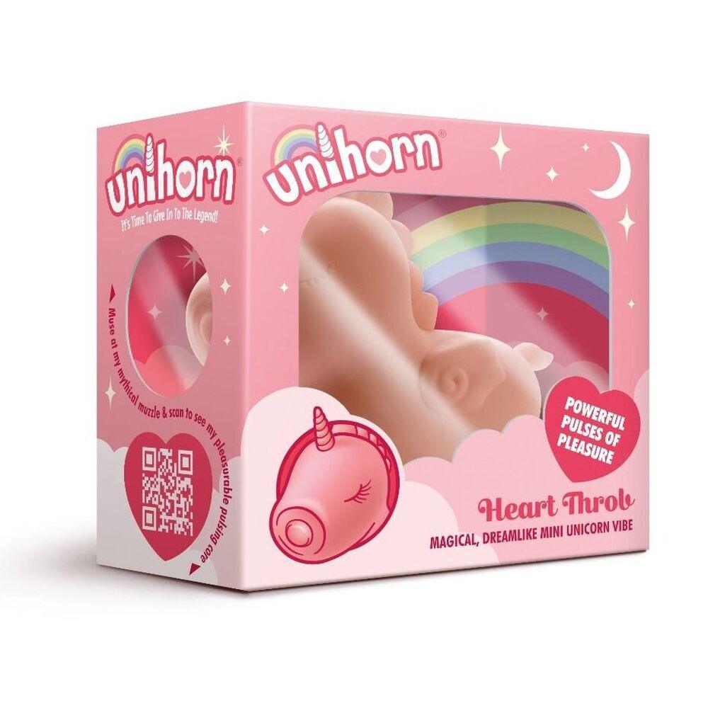 Unihorn Heart Throb Pulsating Unicorn Vibe - Adult Planet - Online Sex Toys Shop UK