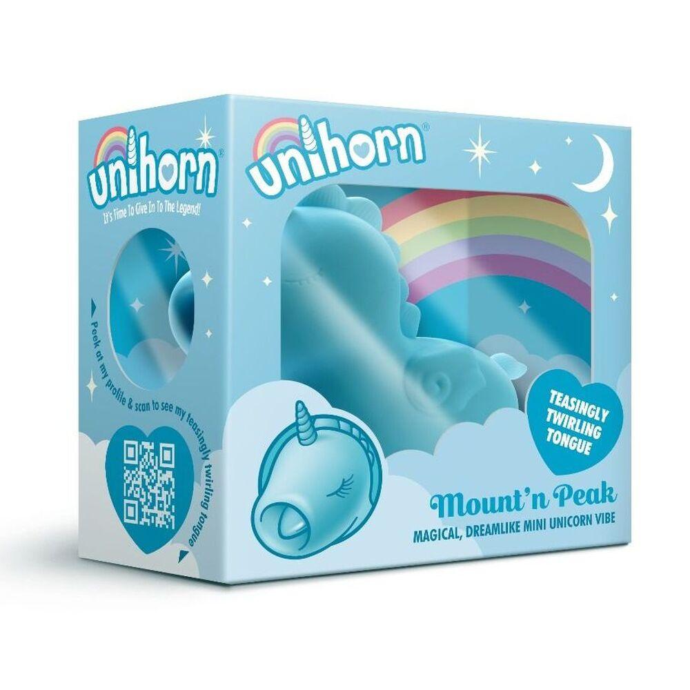 Unihorn Mountn Peak Twirling Tongue Unicorn Vibe - Adult Planet - Online Sex Toys Shop UK