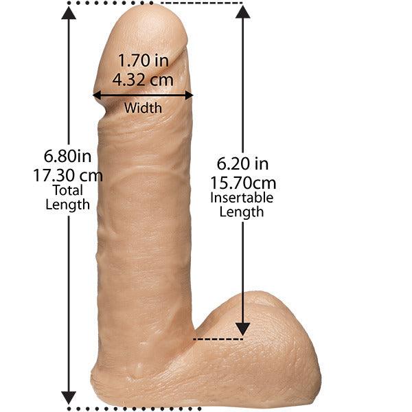 VacULock 7 Inch Realistic Cock With Ultra Harness - Adult Planet - Online Sex Toys Shop UK