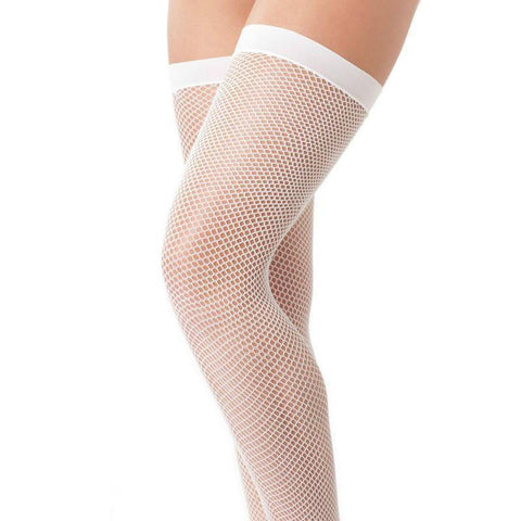 White Fishnet Stockings - Adult Planet - Online Sex Toys Shop UK